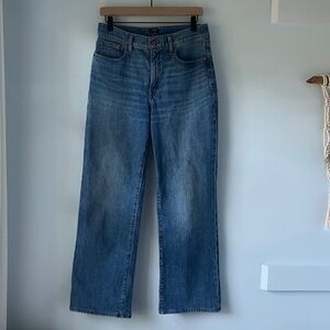 J.Crew Wide Leg Jeans – Medium Wash – Size 27